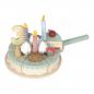 Preview: Holz Geburtstagstorte Set 26-teilig von Little Dutch