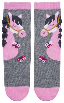 Preview: Kuschelige Zaubersocken Pferde