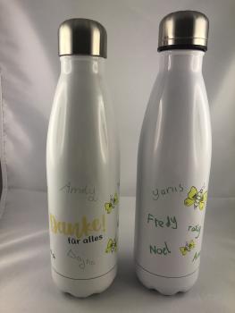 Thermosflasche  mit Wunschbeschriftung (Sublimation) 750 ml