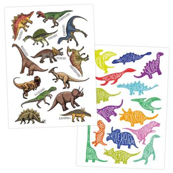 Preview: 100 Kindertattoos -Dinosaurier