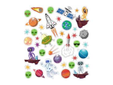 Preview: Glitzer-Sticker Fun mit versch. Motiven