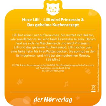 Preview: tigercard - Hexe Lilli - Lilli wird Prinzessin & Das geheime Kuchenrezept