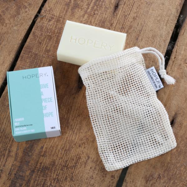 Hopery- Seifensäckchen aus Baumwolle