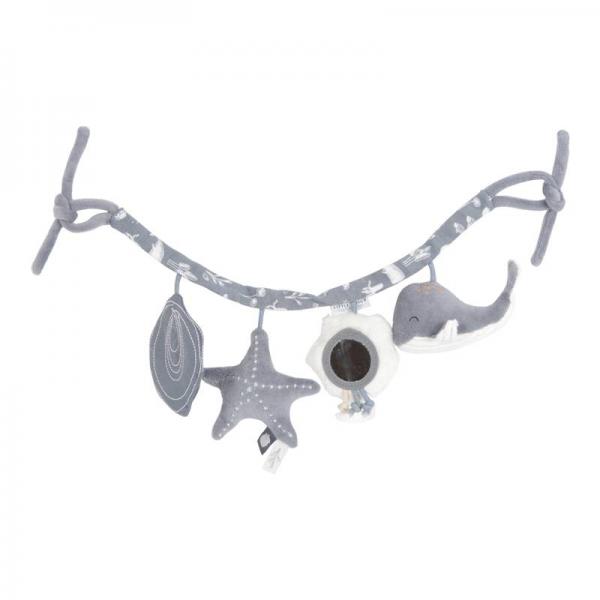 Kinderwagenkette Ocean blue - Little Dutch