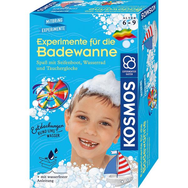 Experimente für die Badewanne