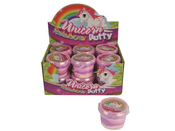 Einhornputty Regenbogen