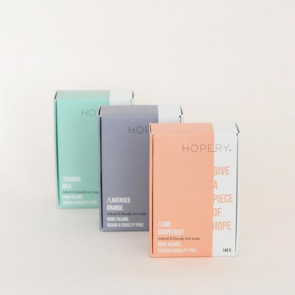 Hopery- Hand- und Körperseife Grapefruit/Lime