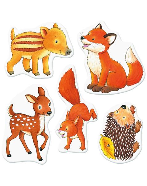 Mein allererstes Stickerbuch - Tiere im wald