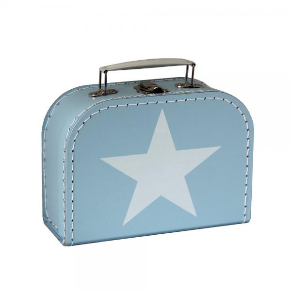Koffer blau mit Stern