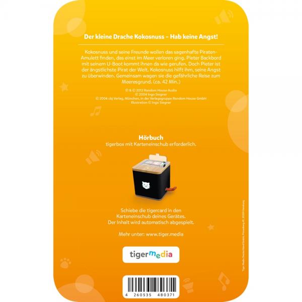 tigercard - Der kleine Drache Kokosnuss - Hab keine Angst!